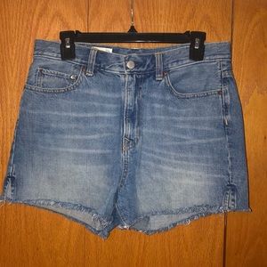 GAP High Rise Denim Shorts